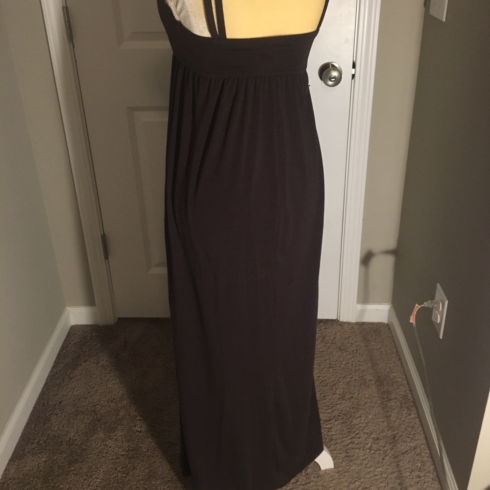 Mossimo chocolate brown maxi dress XS - Picture 2 of 3